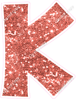 KG 18" Individuals - Coral Sparkle K