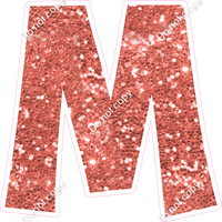 KG 18" Individuals - Coral Sparkle M