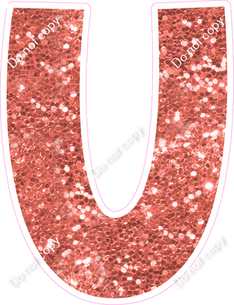 KG 18" Individuals - Coral Sparkle U