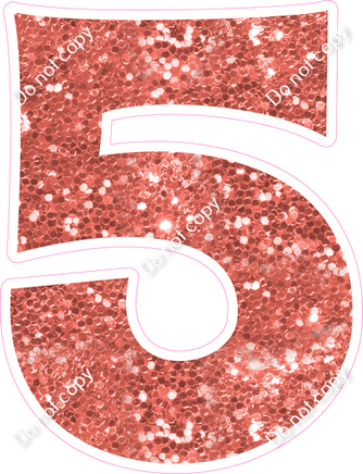 KG 18" Individuals - Coral Sparkle 5