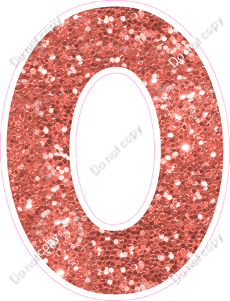 KG 18" Individuals - Coral Sparkle