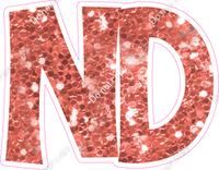 KG 18" Individuals - Coral Sparkle ND