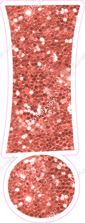 KG 18" Individuals - Coral Sparkle !