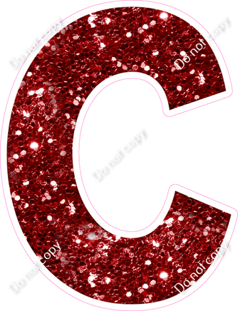 KG 18" Individuals - Crimson Sparkle C