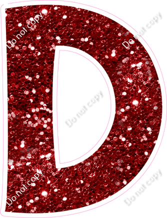 KG 18" Individuals - Crimson Sparkle D