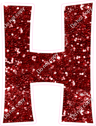 KG 18" Individuals - Crimson Sparkle H