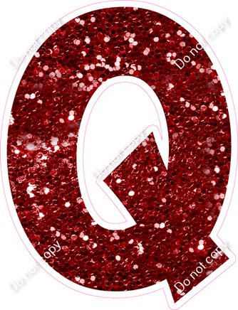 KG 18" Individuals - Crimson Sparkle Q