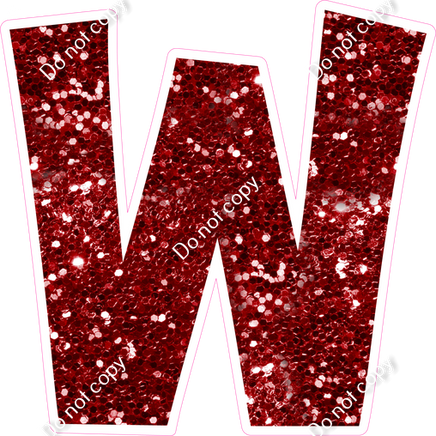 KG 18" Individuals - Crimson Sparkle W