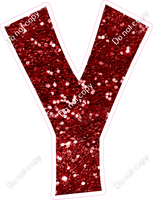 KG 18" Individuals - Crimson Sparkle Y