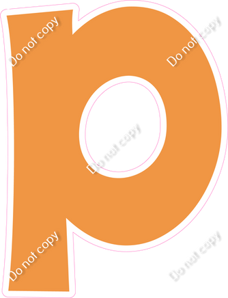 KG 18" Individuals - Flat Amber P