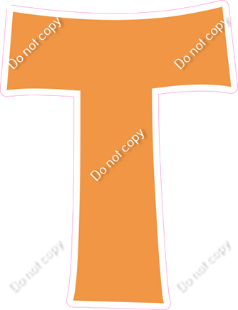 KG 18" Individuals - Flat Amber T