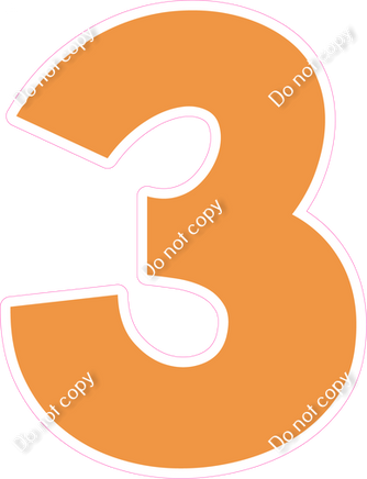 KG 18" Individuals - Flat Amber 3