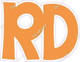 KG 18" Individuals - Flat Amber RD