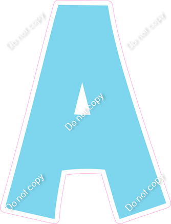 KG 18" Individuals - Flat Baby Blue A