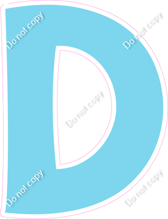 KG 18" Individuals - Flat Baby Blue D