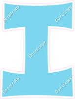 KG 18" Individuals - Flat Baby Blue I