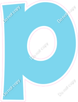 KG 18" Individuals - Flat Baby Blue P