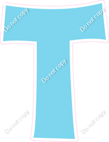 KG 18" Individuals - Flat Baby Blue T