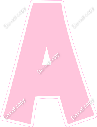 KG 18" Individuals - Flat Baby Pink A