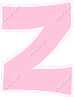 KG 18" Individuals - Flat Baby Pink Z