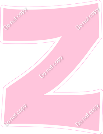 KG 18" Individuals - Flat Baby Pink Z