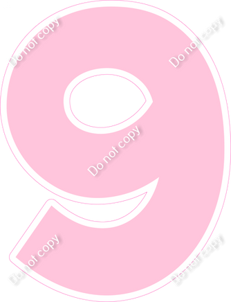 KG 18" Individuals - Flat Baby Pink 9