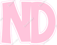 KG 18" Individuals - Flat Baby Pink ND