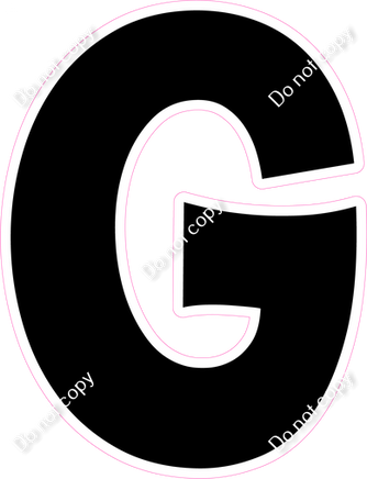 KG 18" Individuals - Flat Black G