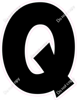 KG 18" Individuals - Flat Black Q