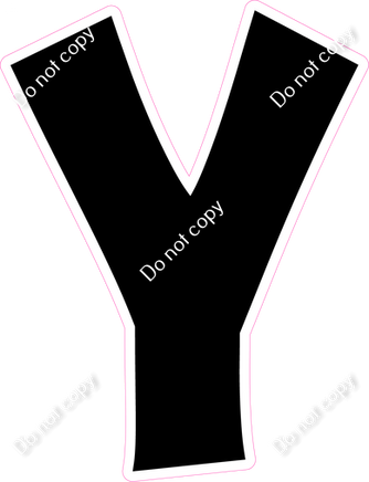 KG 18" Individuals - Flat Black Y