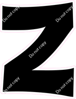 KG 18" Individuals - Flat Black Z