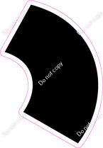 KG 18" Individuals - Flat Black Apostrophe