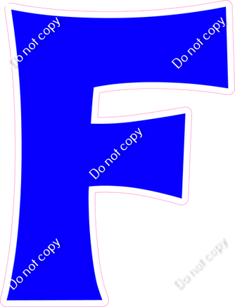 KG 18" Individuals - Flat Blue F