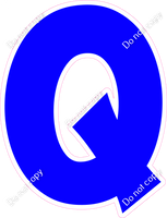 KG 18" Individuals - Flat Blue Q