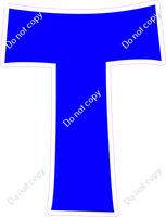 KG 18" Individuals - Flat Blue T