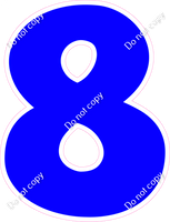 KG 18" Individuals - Flat Blue 8