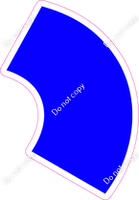 KG 18" Individuals - Flat Blue Apostrophe