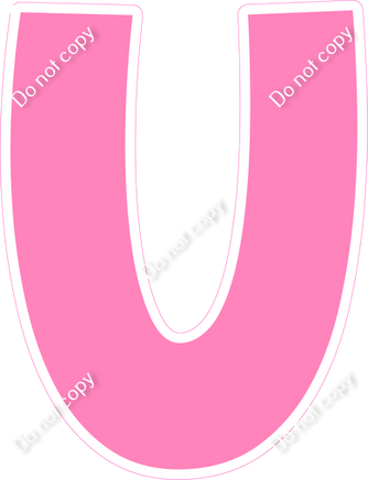 KG 18" Individuals - Flat Bubblegum U