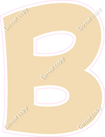 KG 18" Individuals - Flat Champagne B