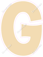 KG 18" Individuals - Flat Champagne G