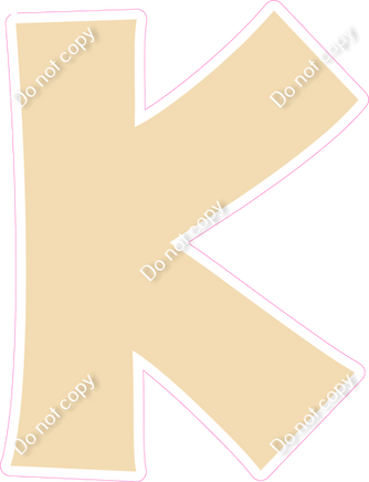 KG 18" Individuals - Flat Champagne K