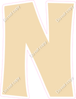 KG 18" Individuals - Flat Champagne N