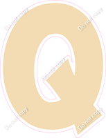 KG 18" Individuals - Flat Champagne Q