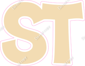 KG 18" Individuals - Flat Champagne ST