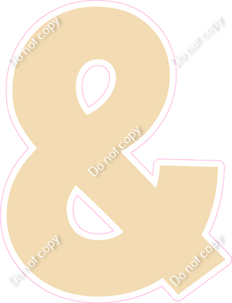 KG 18" Individuals - Flat Champagne &