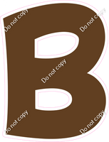 KG 18" Individuals - Flat Chocolate B