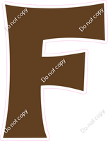 KG 18" Individuals - Flat Chocolate F