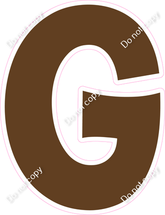 KG 18" Individuals - Flat Chocolate G