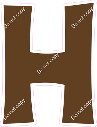 KG 18" Individuals - Flat Chocolate H