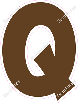 KG 18" Individuals - Flat Chocolate Q